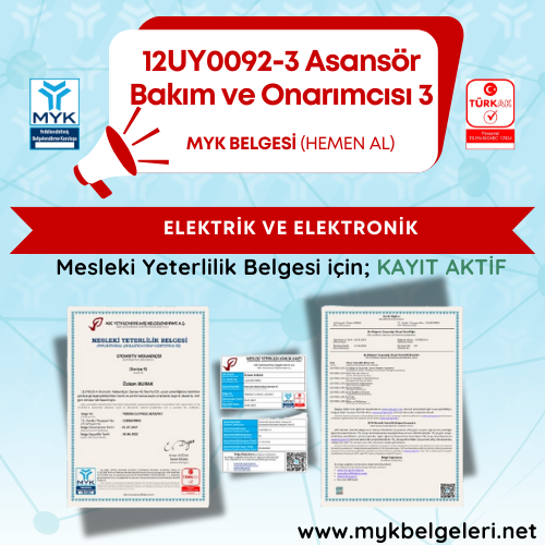 Asansör Bakım ve Onarımcısı