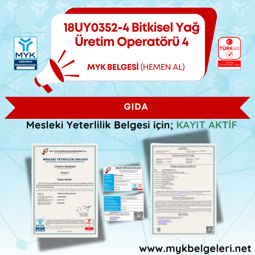 Bitkisel Yağ Üretim Operatör