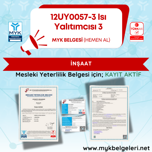 Isı Yalıtımcısı Seviye 3
