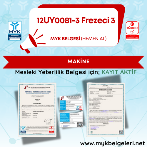 Frezeci Seviye 3